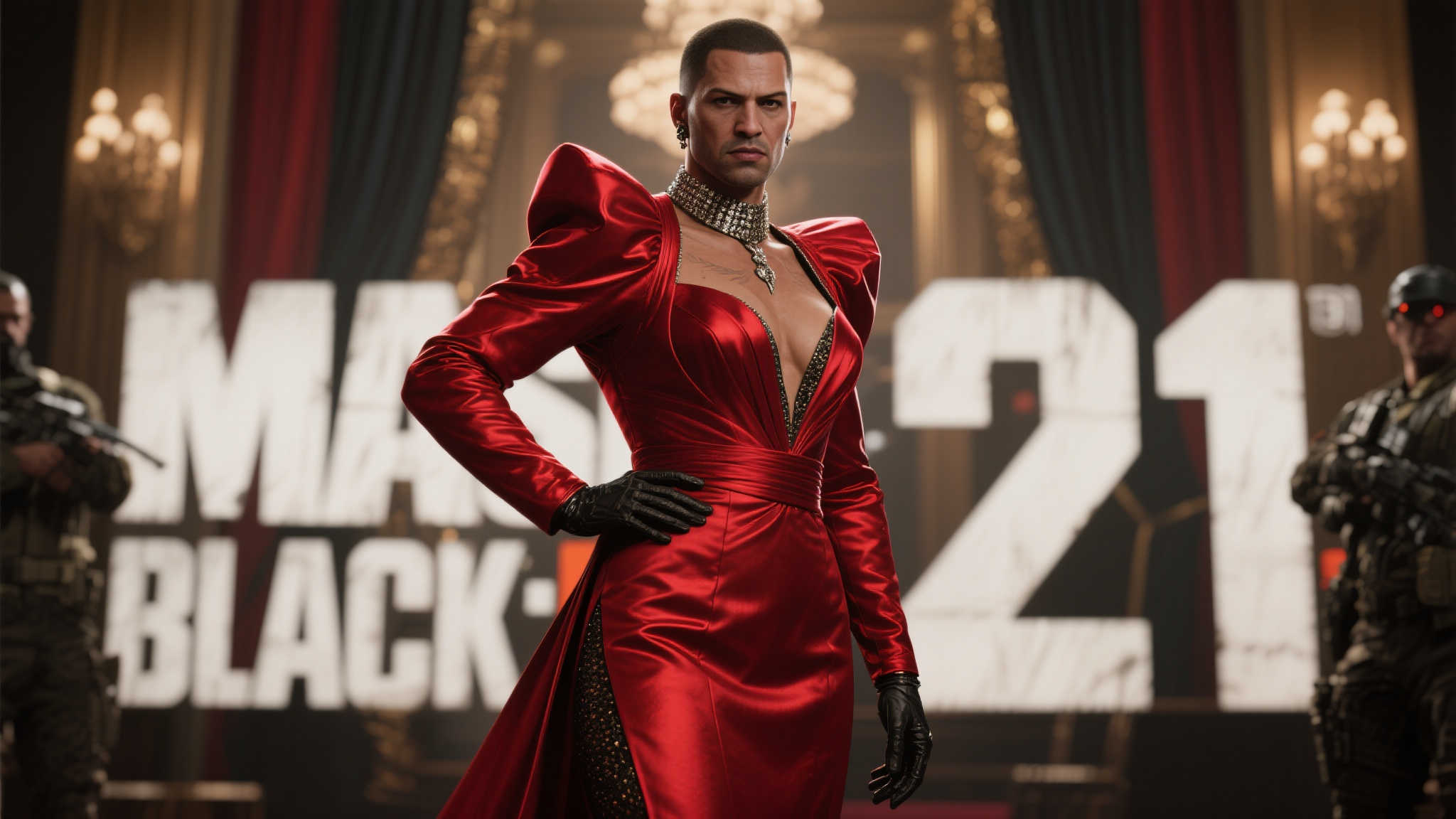 “古巴女星惊艳加盟《使命召唤21:黑色行动6》,红裙造型引爆关注!” 有业内人士分析,这种极具辨识度的造型设计