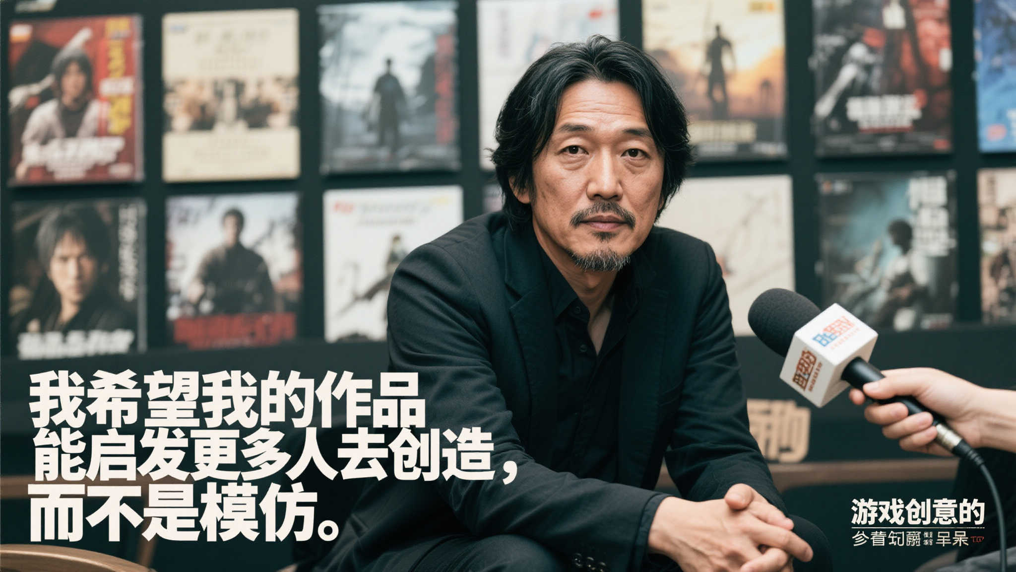 在接受采访时，小岛曾表示：“我希望我的作