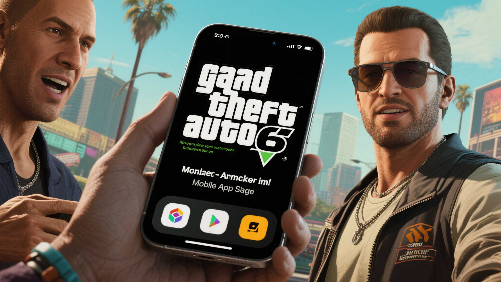 《GTA6》移动端揭秘:颠覆传统玩法的里程碑! 《GTA6》移动端揭秘:颠覆传统玩法的里程碑!