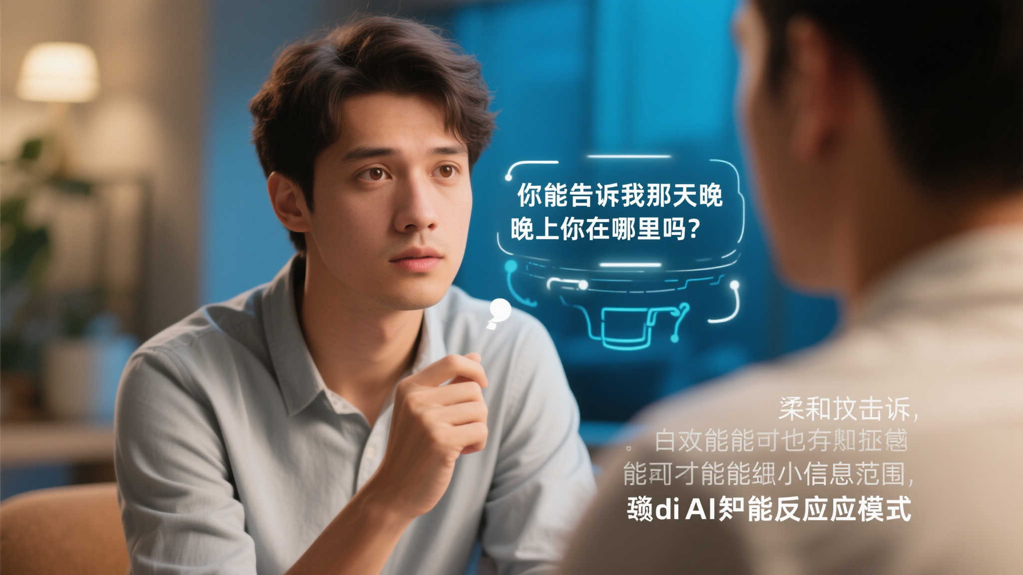 用温和的语气提问，避免直接指责，比如“你