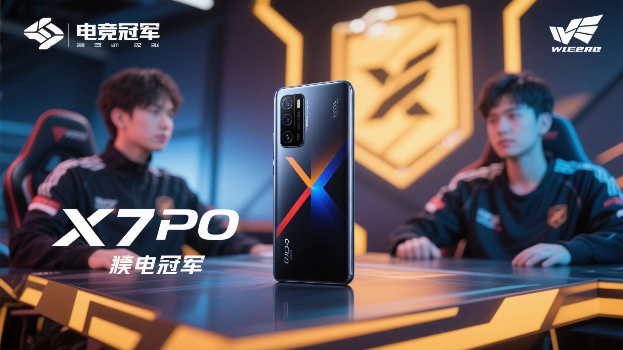 对于广大电竞爱好者而言，这款承载冠军基因的X7Pro，不只是一部手机，更是一种身