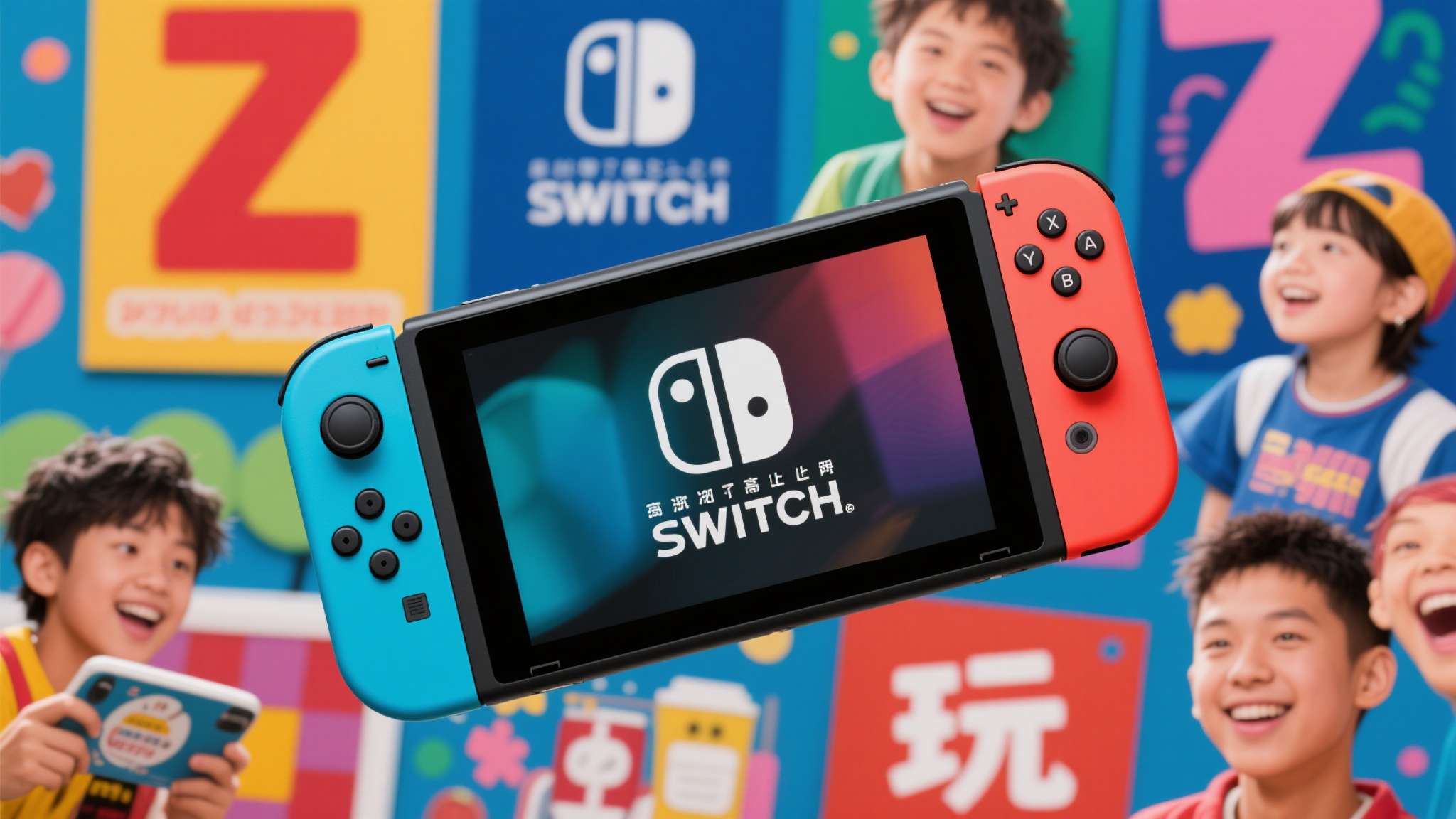 Switch的情况与此高度吻合——它不仅是一款游戏机，更是Z世代定义"玩"这件事